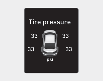 Hyundai Elantra. Check Tire Pressure