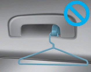 Hyundai Elantra. Clock, Clothes Hanger