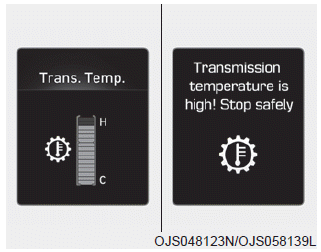 Hyundai Elantra. DCT warning messages