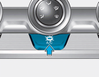 Hyundai Elantra. Fan speed control, Air conditioning