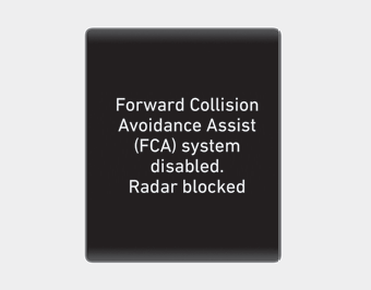 Hyundai Elantra. FCA Sensor (Front Radar/Front Camera)