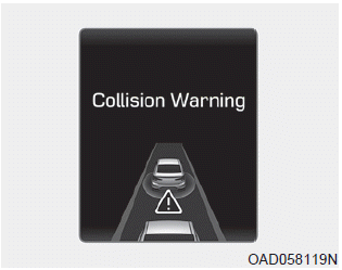 Hyundai Elantra. FCA Warning Message and Brake Control