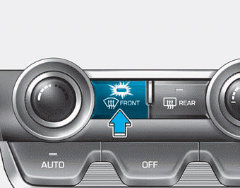 Hyundai Elantra. Mode selection