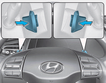 Hyundai Elantra. Paddle shifter