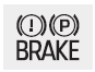 Hyundai Elantra. Parking Brake & Brake Fluid Warning Light