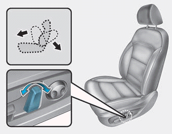 Hyundai Elantra. Power adjustment