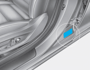 Hyundai Elantra. Vehicle Identification Number (VIN), Vehicle Certification Label