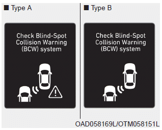 Hyundai Elantra. Warning message